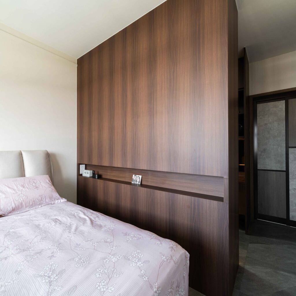 Modern Master Bedroom Custom Partition Design by Design 2B 380A Canberra Drive