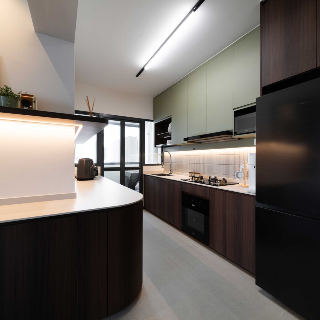 Modern Bespoke Kitchen Design 380A Canberra Drive Singapore