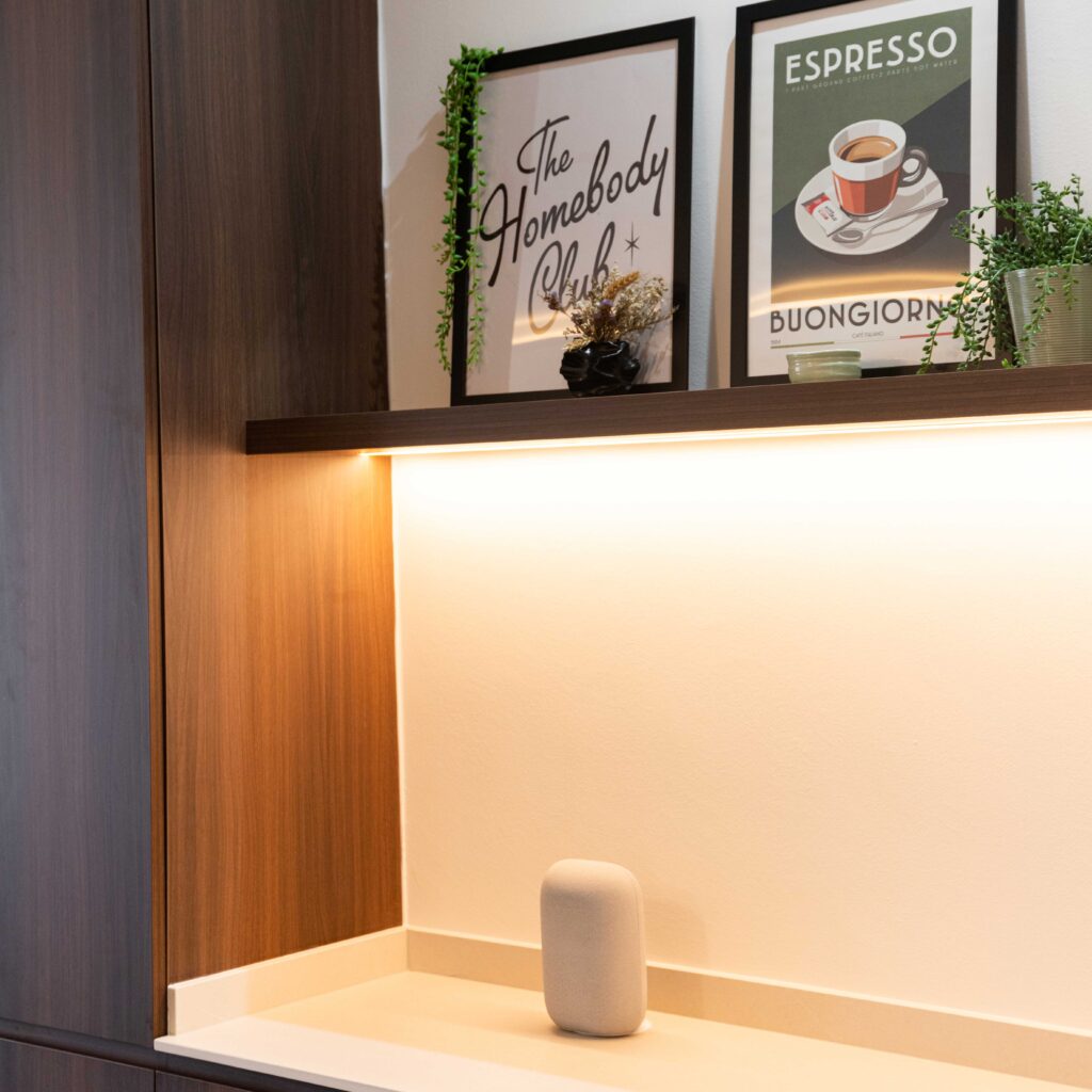 Espresso Themed Decor Details by Design 2B at 380A Canberra Drive